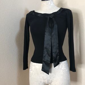 Euc miss me top long sleeve blouse